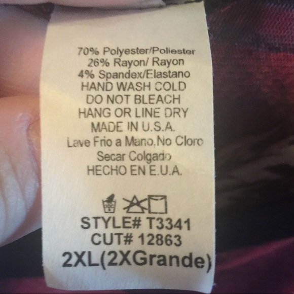 Bubble B woman’s 2XL sheer tee (made in 🇺🇸) - Picture 5 of 5